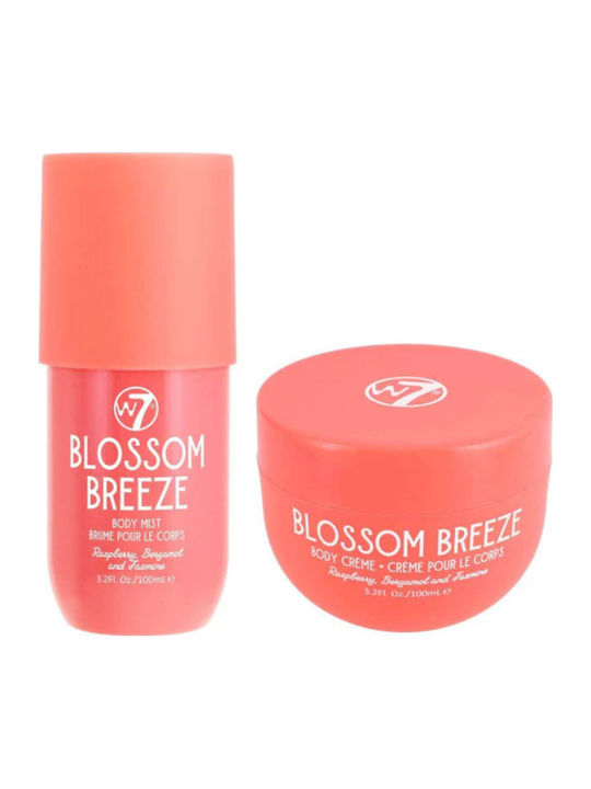 W7 Cosmetics Blossom Breeze Пътен комплект за Хидратация W7 Cosmetics Blossom Breeze Пътен комплект за Хидратация