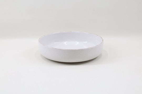 GTSA Salatschüssel Keramik Weiß 22x22x22cm 6Stück