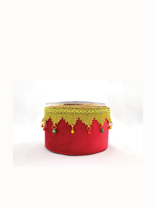 LiebeQueen Christmas Ribbon Gold 450x10cm 1pc