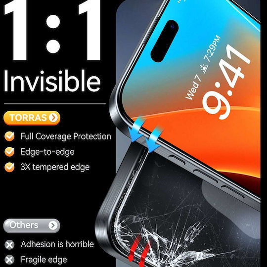 Torras Tempered Glass (iPhone 17 / 17 Pro / 16 Pro)