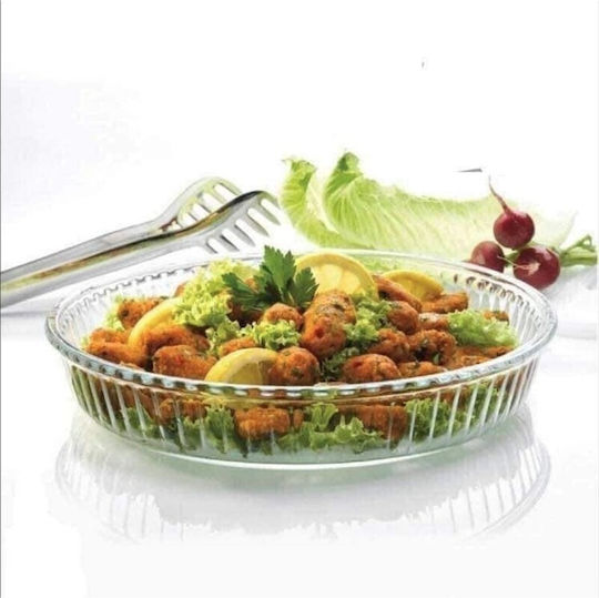 Viosarp Glass Oval Heat-Resistant Cookware 2pcs