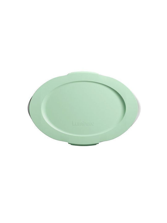 Luminarc Oval Vas de Gătit Rezistent la Căldură Ceramică cu Capac 32x20cm 1buc