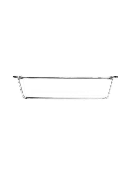 Secret de Gourmet Rechteckig Feuerfestes Geschirr Glas 31x12x7cm 1Stück