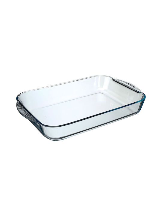 Pasabahce Ορθογώνιο Πυρίμαχο Σκεύος Γυάλινο 40x25x6cm