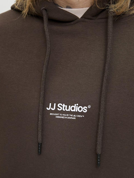 Jack & Jones Delicioso Brown cu Glugă