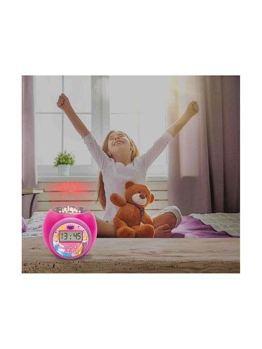 Lexibook Desktop Clock Projector Pink