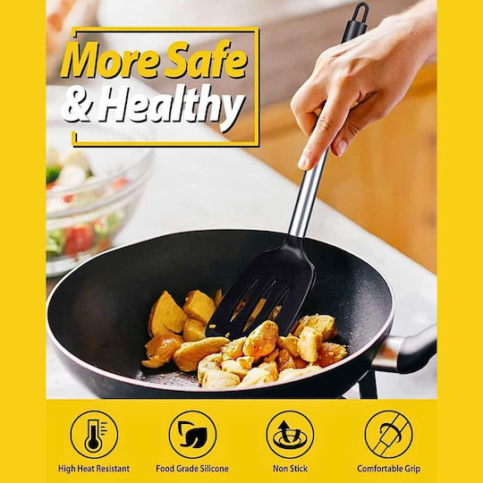 Uncle George Spatula Slotted Silicone 35cm