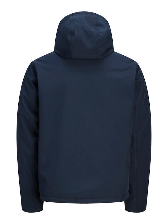 Winter Jacket Softshell Waterproof and Windproof Sky Captain (blue)