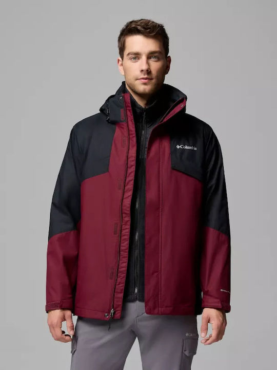 Bugaboo Iii Fleece 3 in 1 Winter Jacke Bordeaux