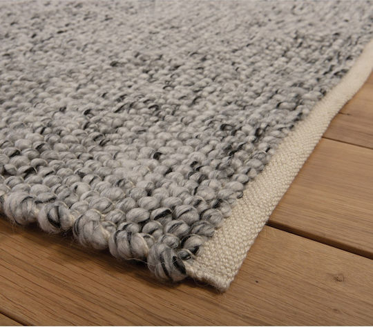 Nef-Nef Homeware Lodrin Килим Правоъгълена Сив