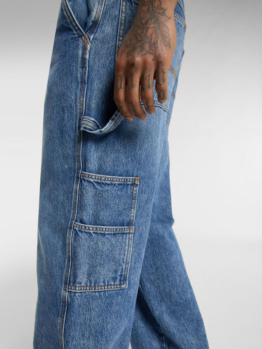 Men's Jeans Pants with Loose Fit Grey