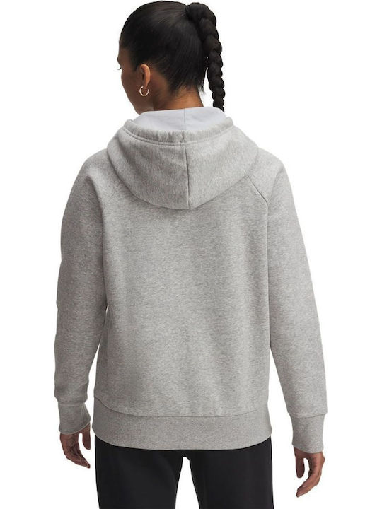 Under Armour Rival Sweatshirt Gray mit Kapuze