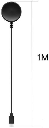 Φορτιστής Samsung Galaxy Watch8/ultra 2025 7 6 5 Μαύρος