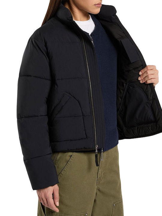 Summerdale Κοντό Γυναικείο Puffer Μπουφάν για Χειμώνα Black