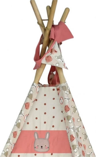 Bebe Stars Kids Indian Teepee Play Tent Stars Ecru