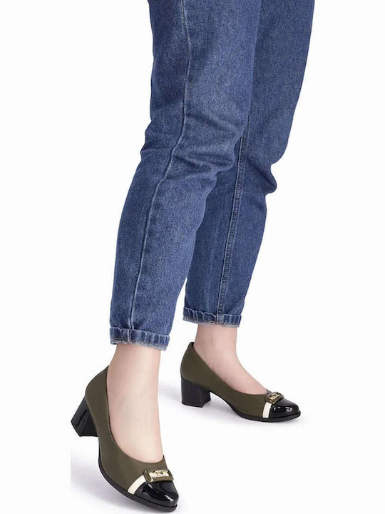 Khaki Pumps