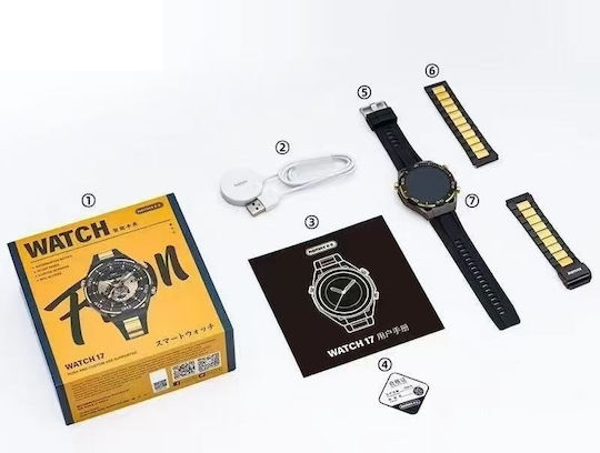 Remax Smartwatch με Παλμογράφο (Μαύρο) | Skroutz.gr