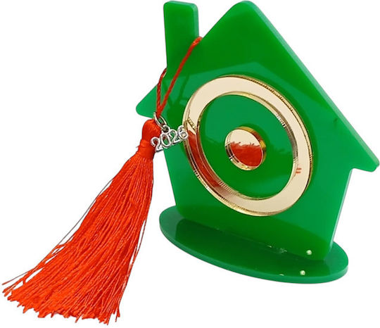 Kalliopi Silver Suspendata Amulet Casa Verde din Plexiglas 2026 1buc