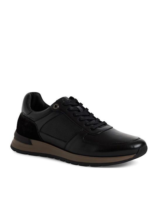 Men's Leather Casual Shoes Black