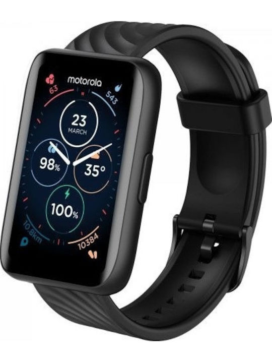 Motorola Moto Watch 40 Phantom Schwarz