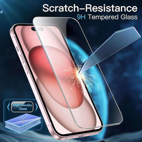Anank Folie Protectie Curbată 3D 10 Bucăți iPhone 15 Pro Max Transparentă