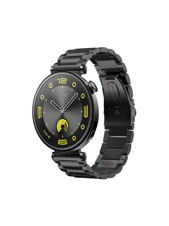 Μεταλλικό Λουράκι Μαύρο (Huawei Watch GT4/GT5 41mm / GT5 Pro 42mm)