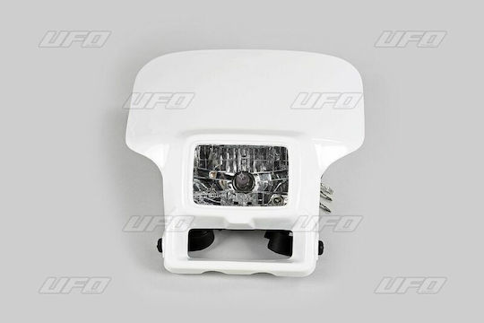 UFO Καπάκι Φαναριού Μοτοσυκλέτας για Honda XR Λευκό