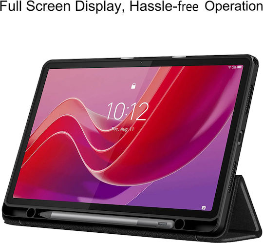 Smartcase Flip Cover Μαύρη (Lenovo Tab M11 11.0 TB-330)