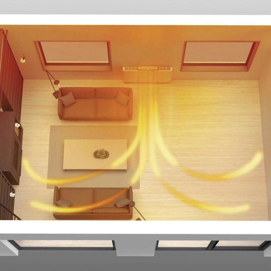 Circulator Termic Mediashop M37112 Livington Smartair Stimulator de Căldură Încălzire Eficientă