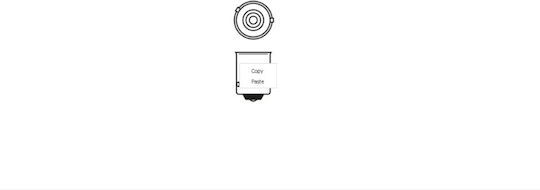 Bosch Λάμπα Αυτοκινήτου P21W 12V 21W