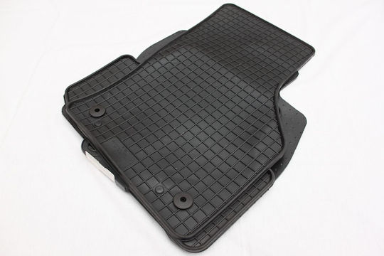 Petex Set of Front and Rear Mats 4pcs for Audi A3 2013-2020 Black