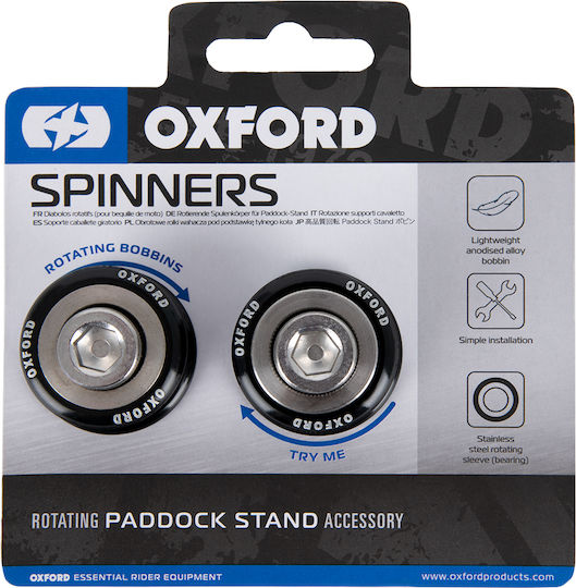 Oxford M8 Adaptor pentru brațul oscilant Μοτοσυκλέτας în Culoare Black OX813