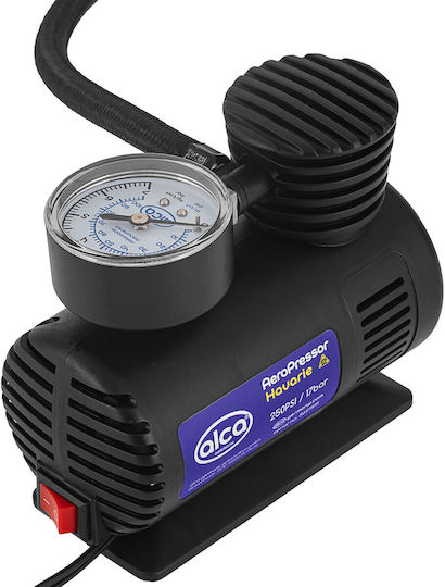 Alca Car Tire Pump 250PSI with Cable 12V