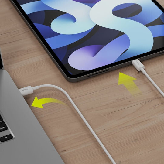 Allity USB-C zu Lightning Kabel 27W Weiß 2m