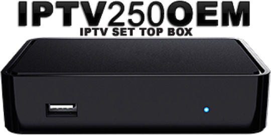 TV-Box IPTV Box MAG250 Full HD mit WiFi USB 2.0 256MB RAM und 256MB Speicherplatz mit Betriebssystem Linux