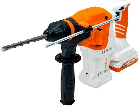 Ruris Κρουστικό Σκαπτικό Πιστολέτο Μπαταρίας Brushless 20V με Υποδοχή SDS Plus 28130RMX25B