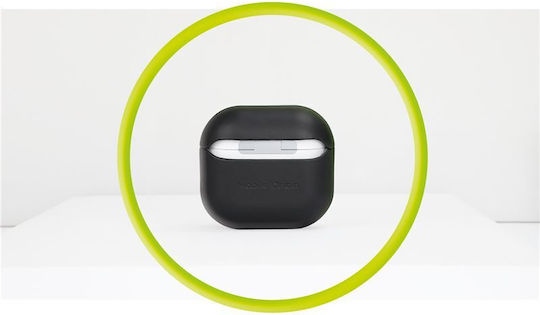 Mobile Origin Θήκη Δερμάτινη σε Μαύρο χρώμα για Apple AirPods 4