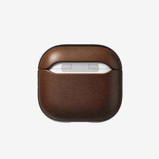 Nomad Θήκη Δερμάτινη σε Καφέ χρώμα για Apple AirPods 4