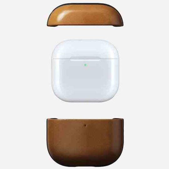 Nomad Husă în culoarea Maro pentru Apple AirPods 4