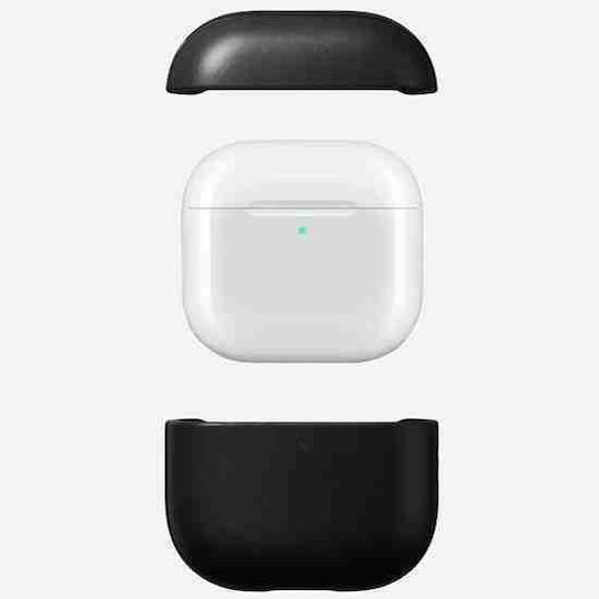Nomad Θήκη Δερμάτινη σε Μαύρο χρώμα για Apple AirPods 4