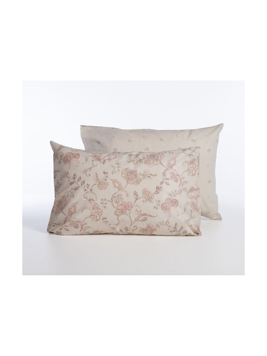 Nef-Nef Homeware Bamb.carena Față de Pernă cu plic de acoperire Roz 52x72cm.