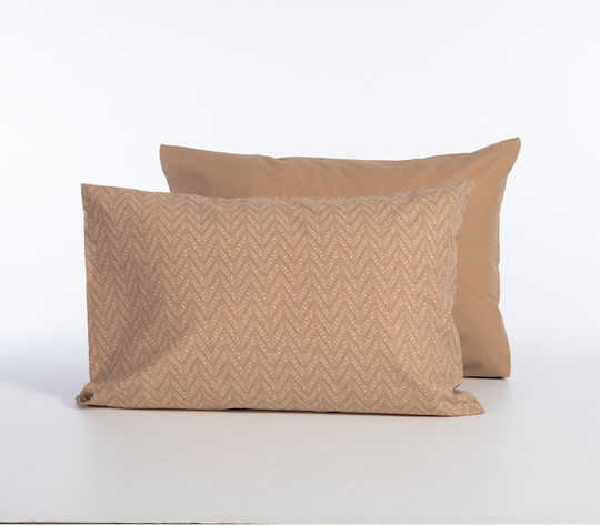 Nef-Nef Homeware Bamb.suspen Kissenbezug mit Umschlagumschlag Mauve 52x72cm.