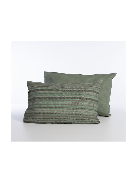 Nef-Nef Homeware Denim Denim Pillowcase with Envelope Cover Denim 52x72cm.