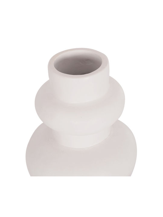 HomeMarkt Decorative Vase Lekkan White