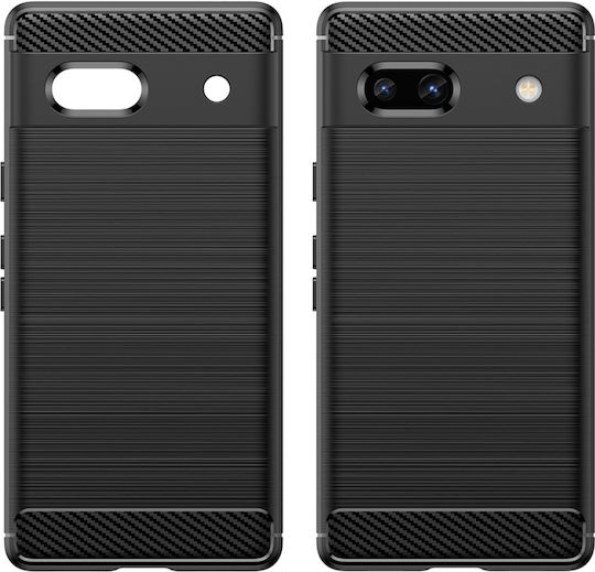 Back Cover Σιλικόνης Μαύρο (Google Pixel 7a)