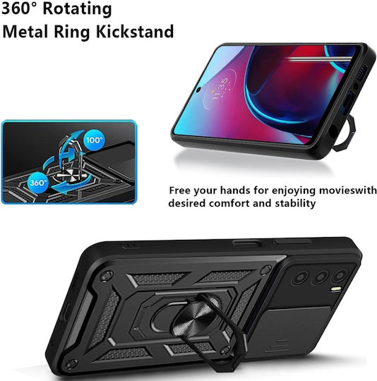 Umschlag Rückseite Schwarz (Galaxy A16Oppo A16s)