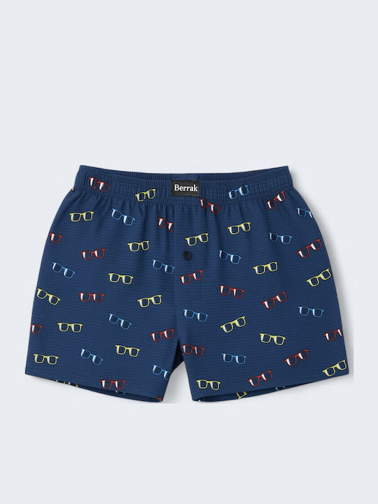Herren Boxershorts Blue 1Packung