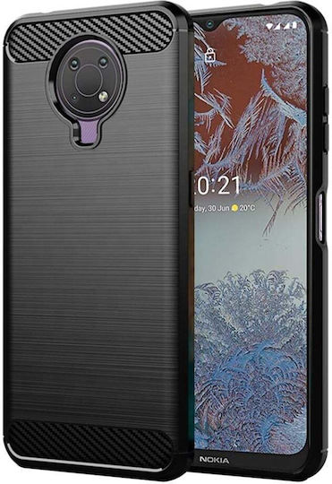 Back Cover Σιλικόνης Μαύρο (Nokia G20)