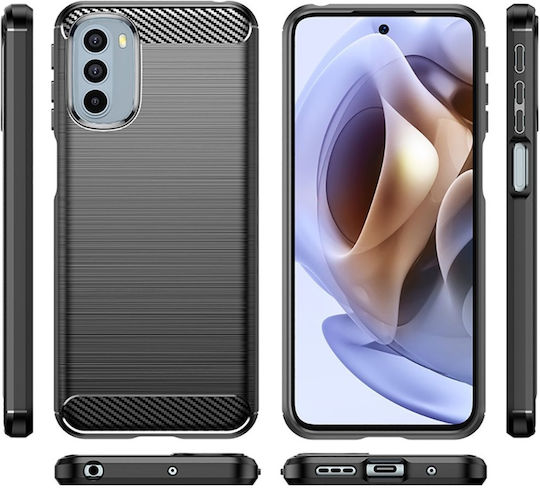 Back Cover Silicon Negru (Moto G31)