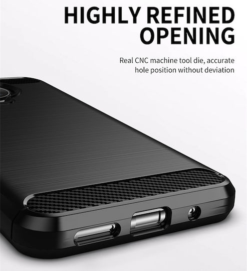 Back Cover Σιλικόνης Μαύρο (Nokia G20)